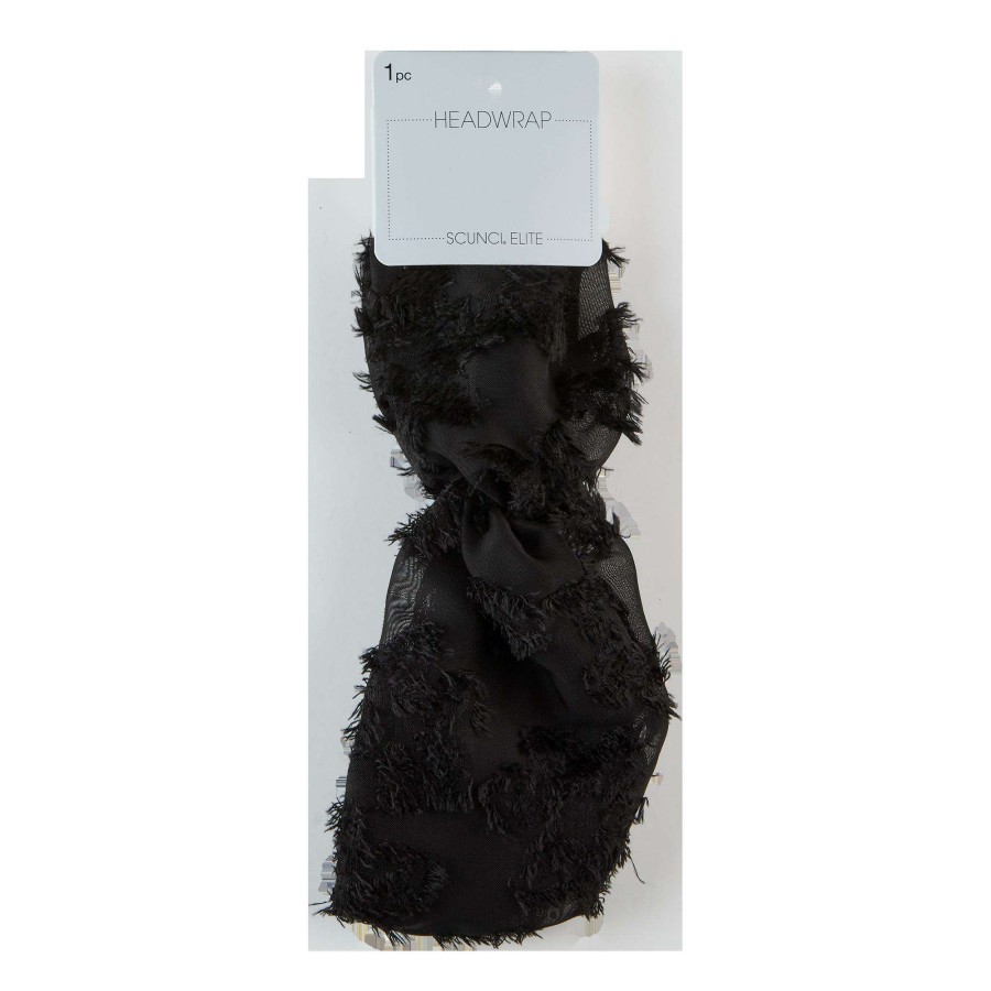 Accessories * | Elite Chiffon Headwrap Scunci Fashion