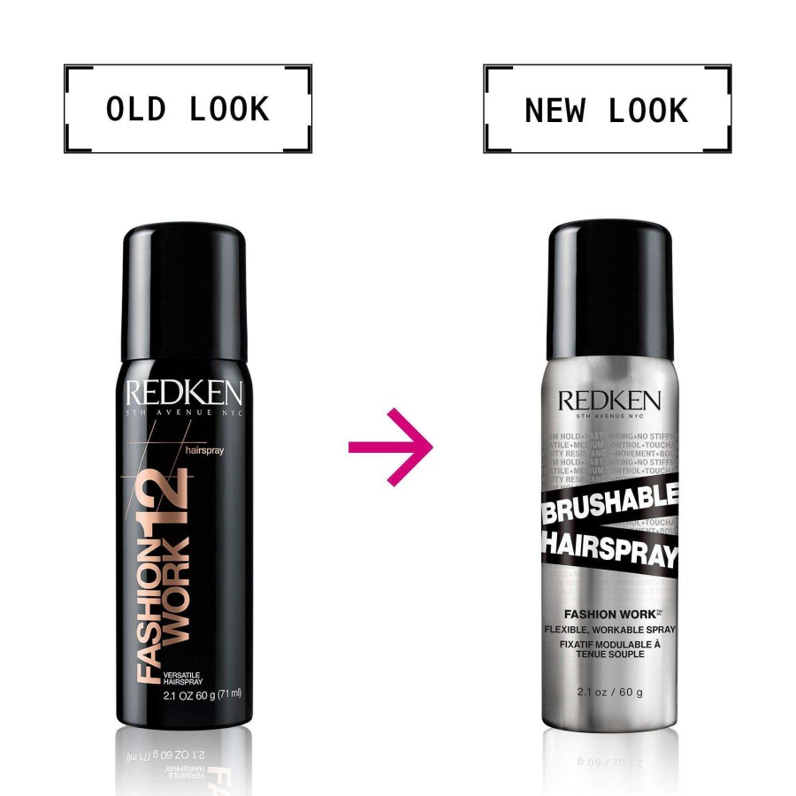 Styling Products * | Travel Size Brushable Hairspray Redken 100% Guarantee