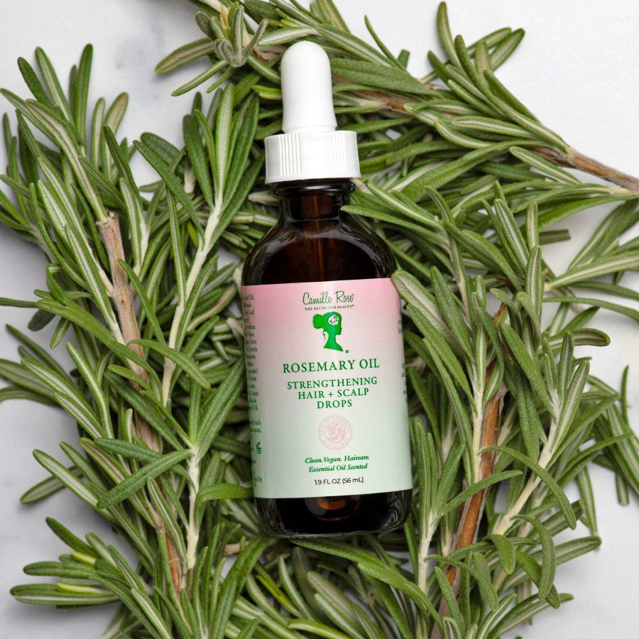 Treatment * | Rosemary Oil Strengthening Hair Drops Camille Rose Top Sellers