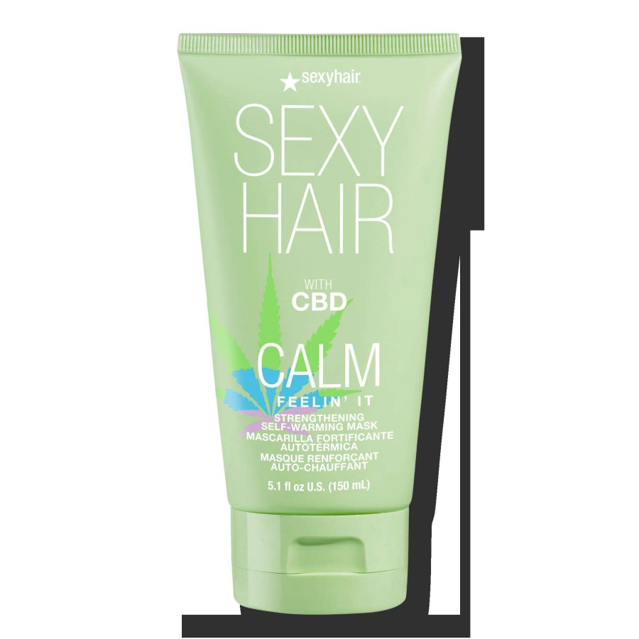 Treatment * | Calm Sexyhair Feelin' It Strengthening Self-Warming Mask Sexy Hair Quality Guarantee