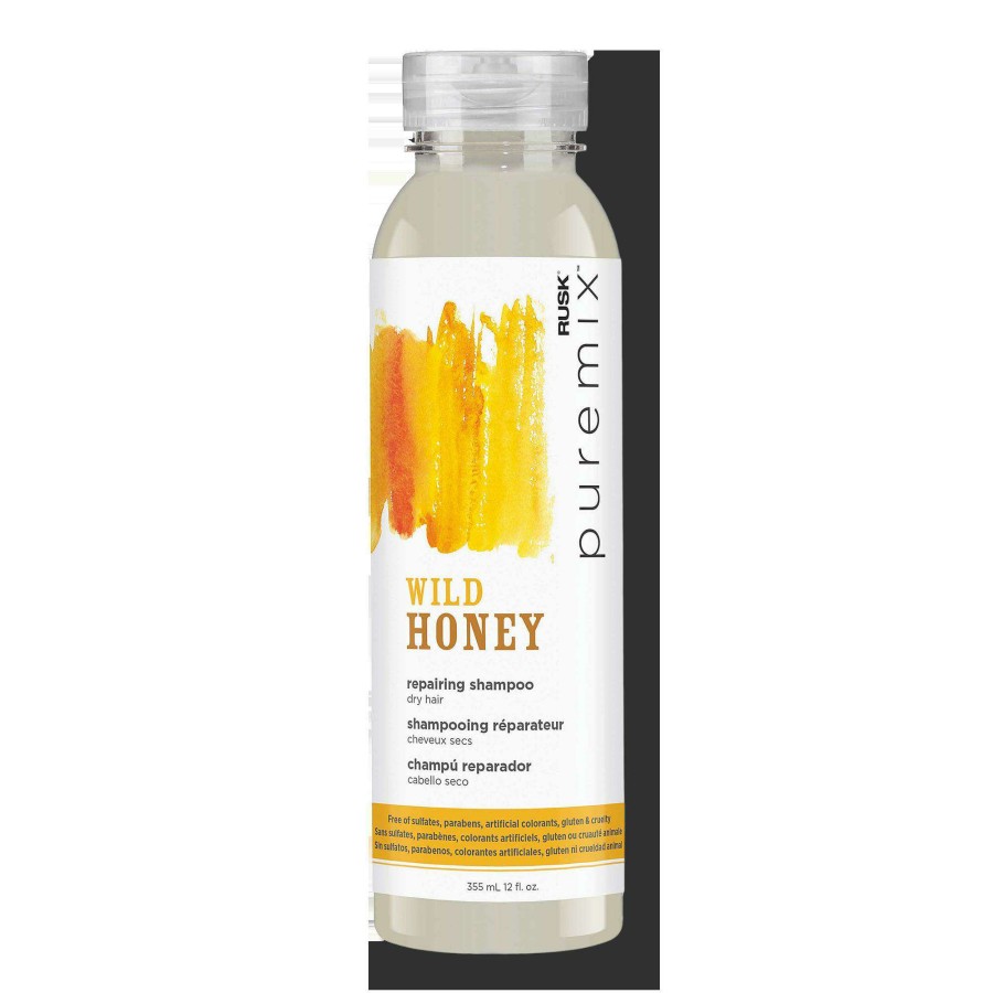 Shampoo & Conditioner * | Puremix Wild Honey Repairing Shampoo For Dry Hair Rusk Exclusive Design