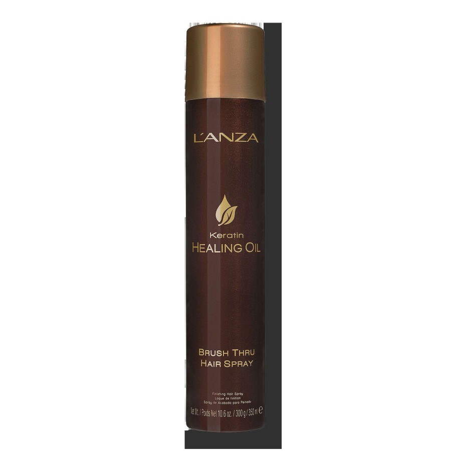 Styling Products * | Keratin Healing Oil Brush Thru Hair Spray L'Anza Fashion