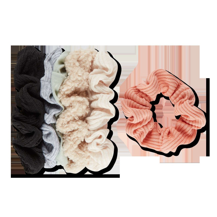 Accessories * | Work + Play Assorted Scrunchies Scunci Large Choice