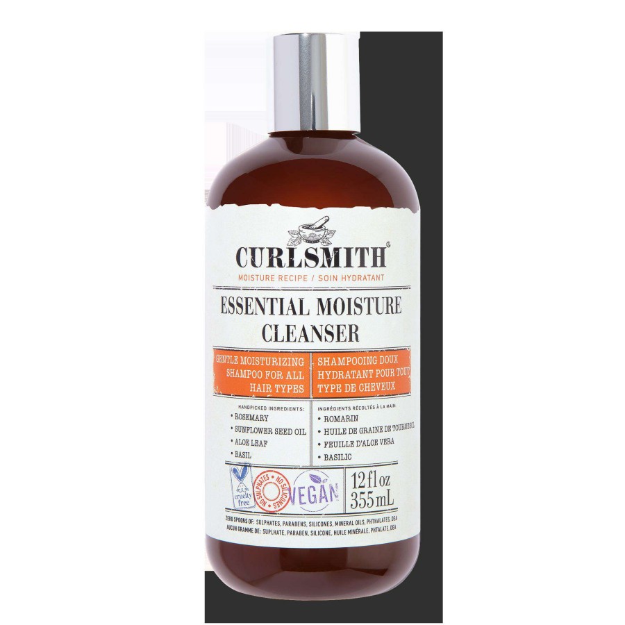 Shampoo & Conditioner * | Essential Moisture Cleanser Curlsmith 100% Guarantee