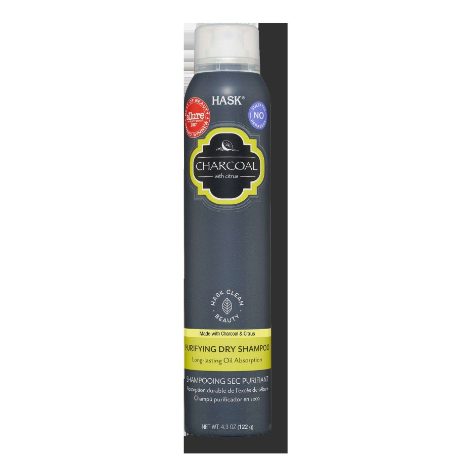 Shampoo & Conditioner * | Charcoal Purifying Dry Shampoo Hask Large Choice