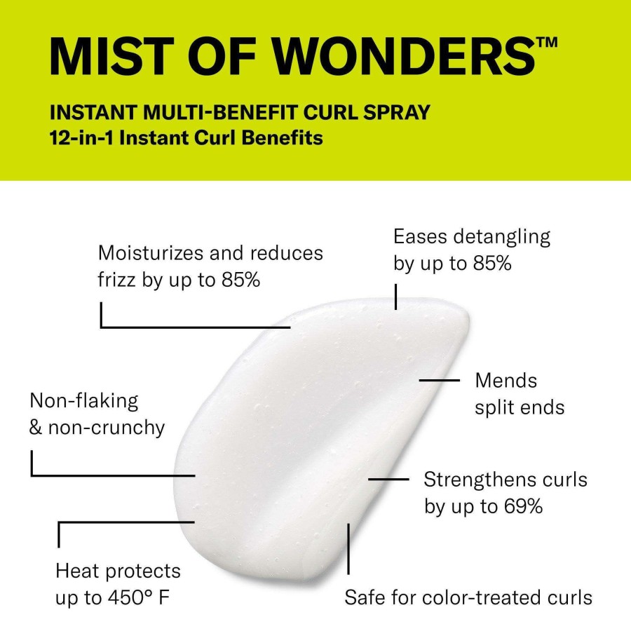 Treatment * | Mist Of Wonders Leave-In Instant Multi-Benefit Curl Spray Devacurl Low Price