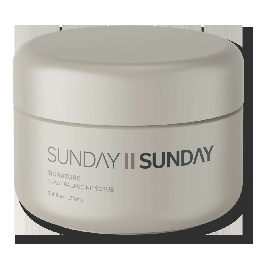 Treatment * | Signature Scalp Balancing Sugar Scrub For Itchy Flaky Scalp Sunday || Sunday Exclusive Design