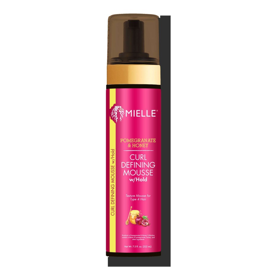 Styling Products * | Pomegranate & Honey Curl Defining Mousse With Hold Mielle Store