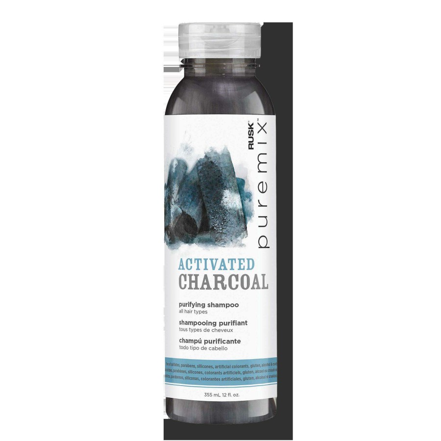 Shampoo & Conditioner * | Puremix Activated Charcoal Purifying Shampoo Rusk Quality Guarantee