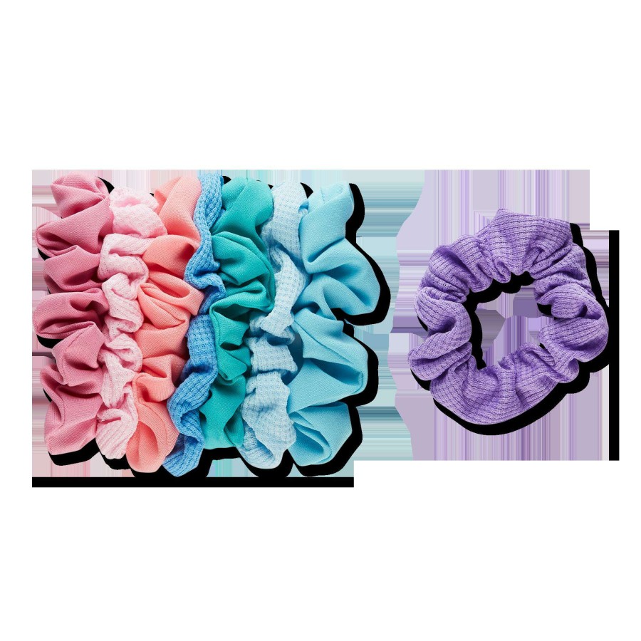 Accessories * | Pony Tail Assorted Color Scrunchies Scunci Tendy Style