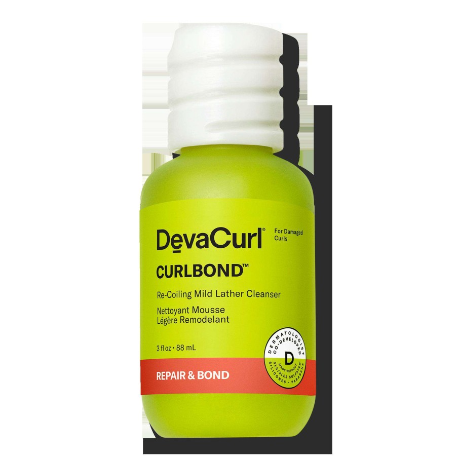 Shampoo & Conditioner * | Travel Size Curlbond Re-Coiling Mild Lather Cleanser Devacurl Best Price