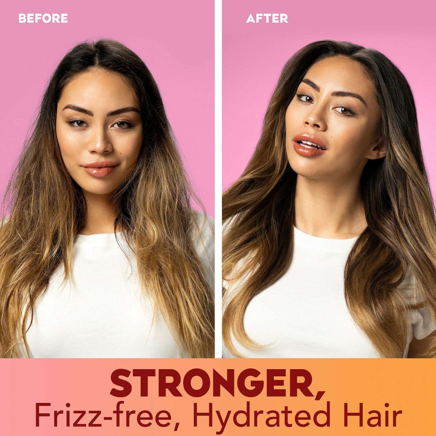 Shampoo & Conditioner * | Frizz-Free + Keratin Smoothing Oil Conditioner Ogx Large Choice