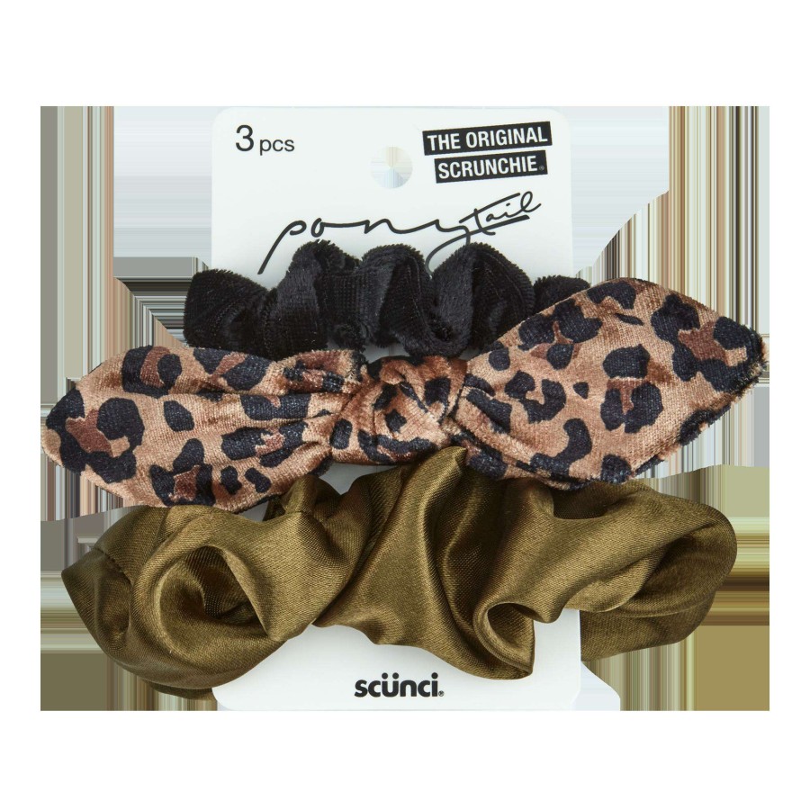 Accessories * | Multi-Color Scrunchies Scunci Tendy Style