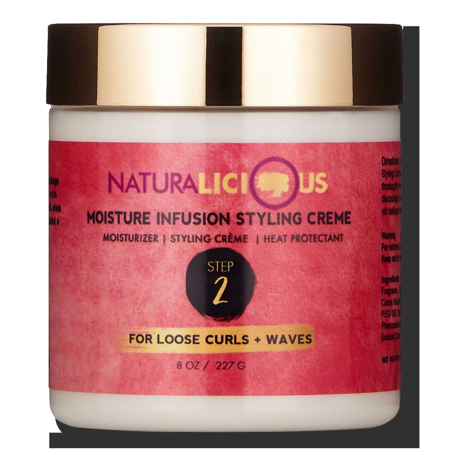 Styling Products * | Moisture Infusion Styling Creme For Loose Curls + Waves Naturalicious Quality Guarantee