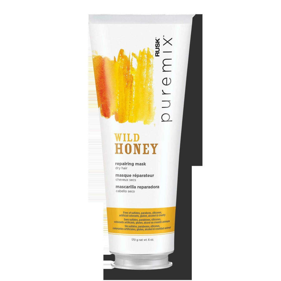 Treatment * | Puremix Wild Honey Repairing Mask For Dry Hair Rusk Exquisite Gifts