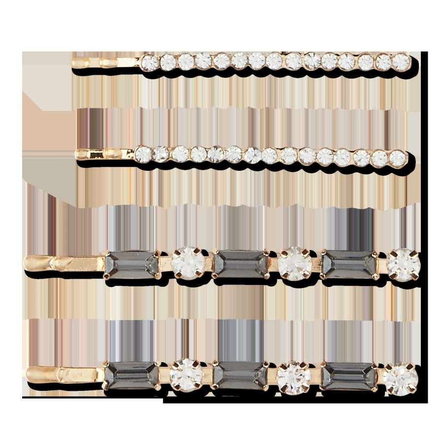 Accessories * | Elite Rhinestone Bobby Pins Scunci Sale