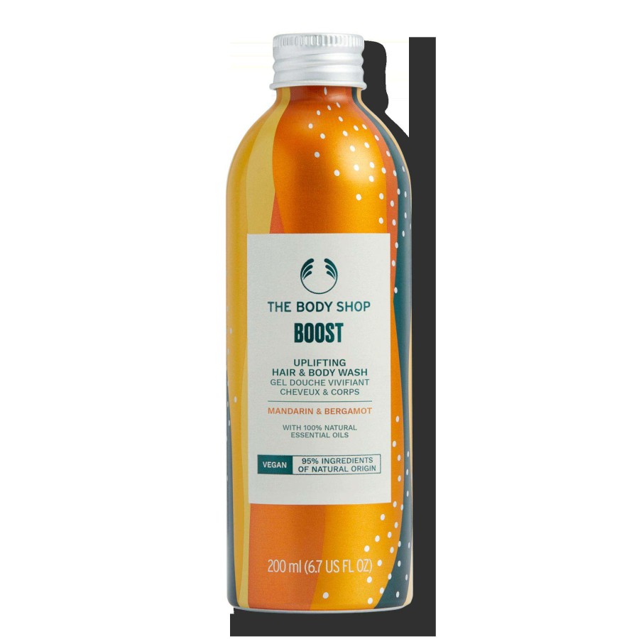 Shampoo & Conditioner * | Mandarin & Bergamot Boost Uplifting Hair & Body Wash The Body Shop Bestsellers