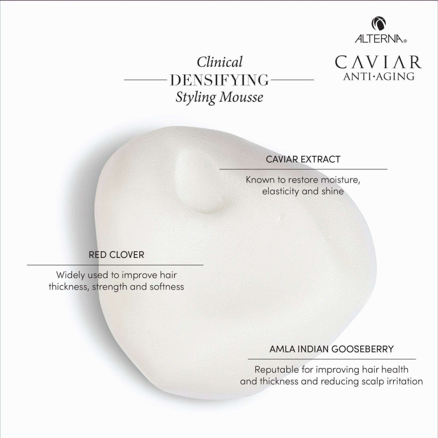 Styling Products * | Caviar Anti-Aging Clinical Densifying Styling Mousse Alterna 100% Guarantee