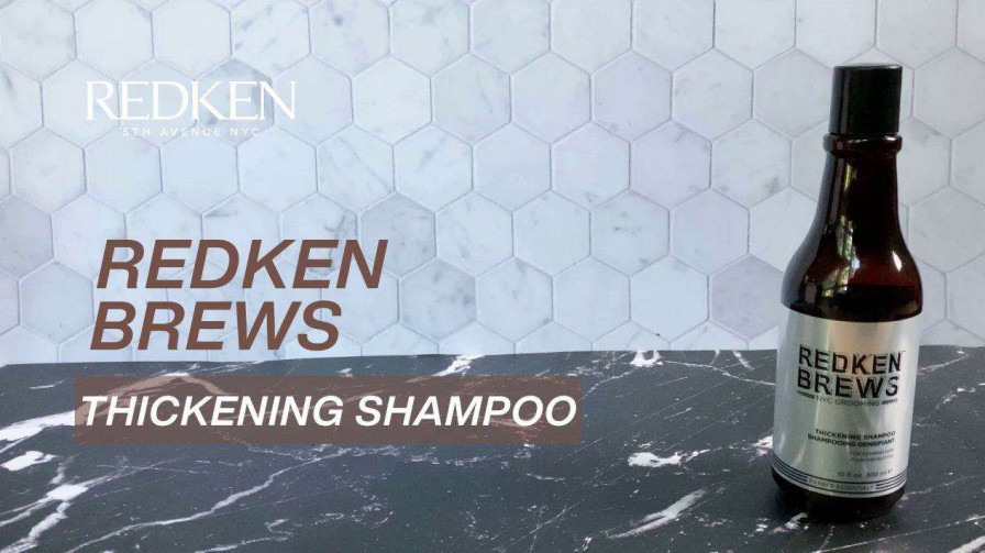 Shampoo & Conditioner * | Brews Thickening Shampoo Redken Bestsellers