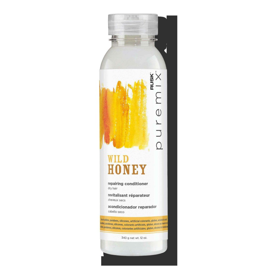 Shampoo & Conditioner * | Puremix Wild Honey Repairing Conditioner For Dry Hair Rusk Top Sellers