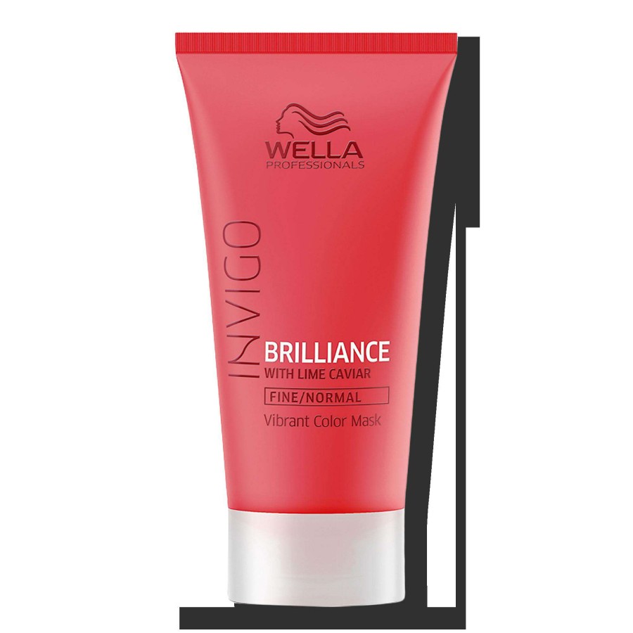 Treatment * | Travel Size Invigo Brilliance Vibrant Color Mask For Fine/Normal Hair Wella Best Sellers