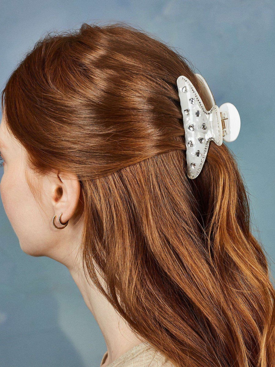 Accessories * | Poppy Claw Hair Clip Baublebar Best Sellers