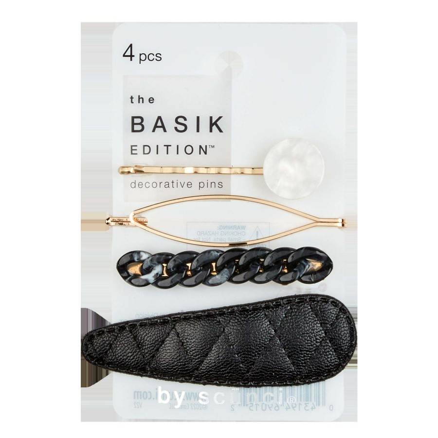 Accessories * | The Basik Edition Decorative Pins Scunci Sale