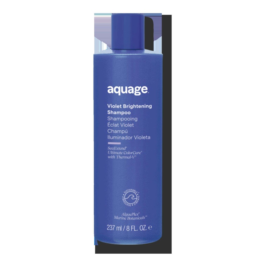 Shampoo & Conditioner * | Violet Brightening Shampoo Aquage Low Price