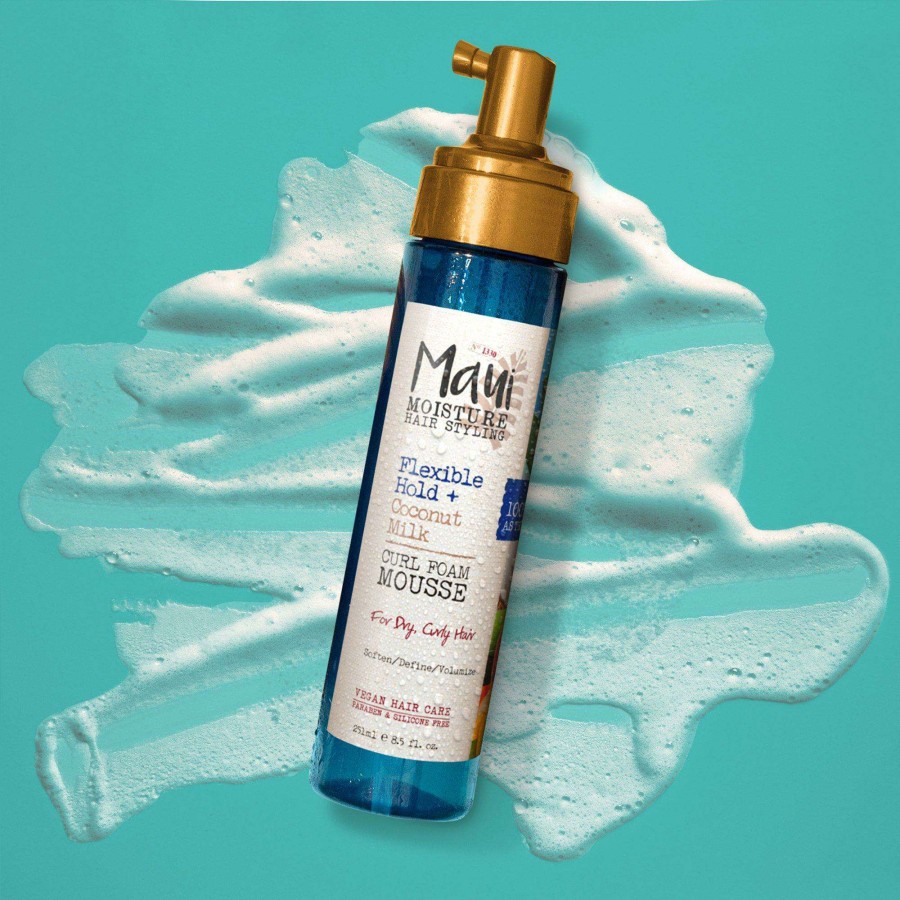 Styling Products * | Flexible Hold + Coconut Milk Curl Foam Mousse Maui Moisture Fashion