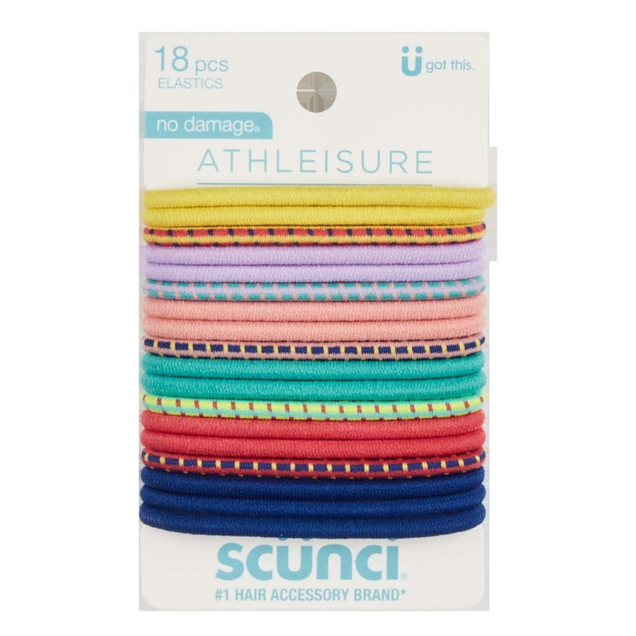 Accessories * | Work + Play Brightly Colored Elastics Scunci Cheap Online