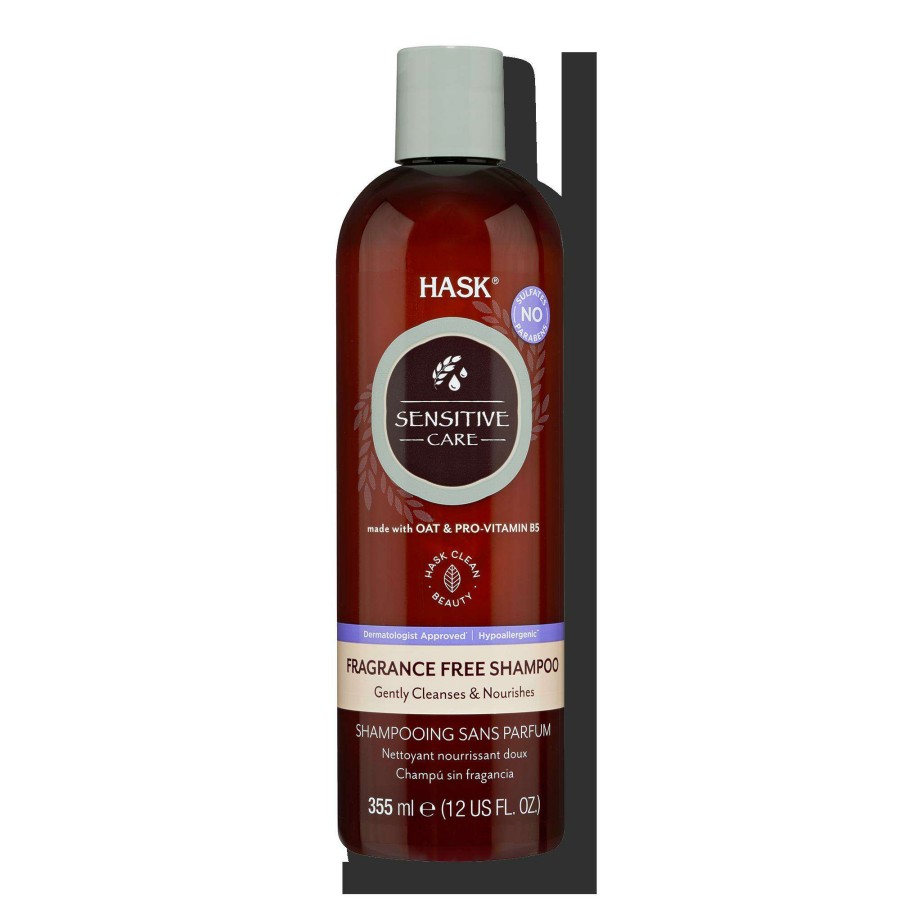 Shampoo & Conditioner * | Sensitive Care Fragrance Free Shampoo Hask Fashion