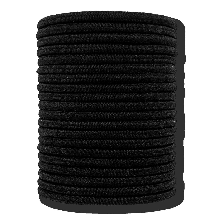 Accessories * | Black Standard Elastics Kitsch Cheap Online