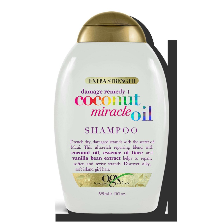 Shampoo & Conditioner * | Extra Strength Damage Remedy + Coconut Miracle Oil Shampoo Ogx Fashion