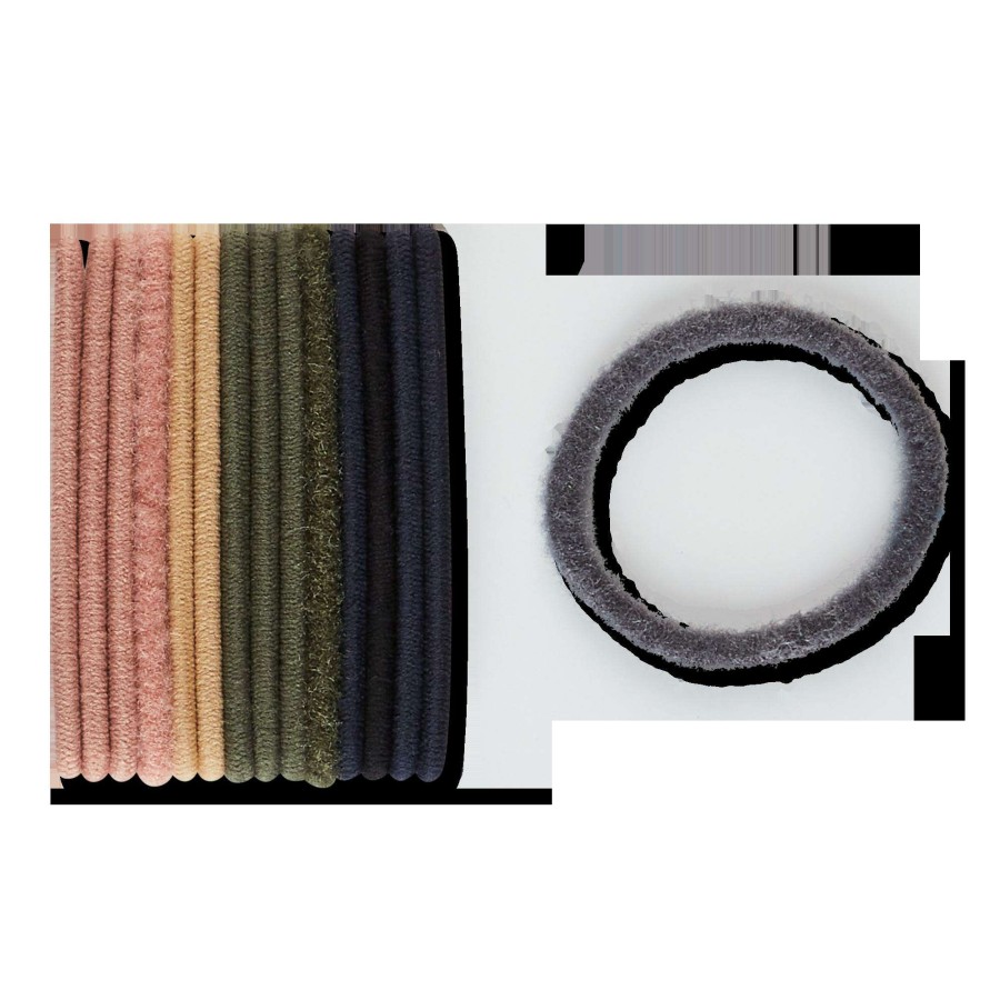 Accessories * | Work + Play Multi-Color Elastics Scunci Low Price