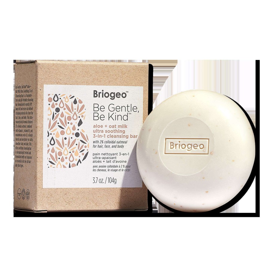 Shampoo & Conditioner * | Be Gentle, Be Kind Aloe + Oat Milk Ultra Soothing 3-In-1 Cleansing Bar Briogeo Special