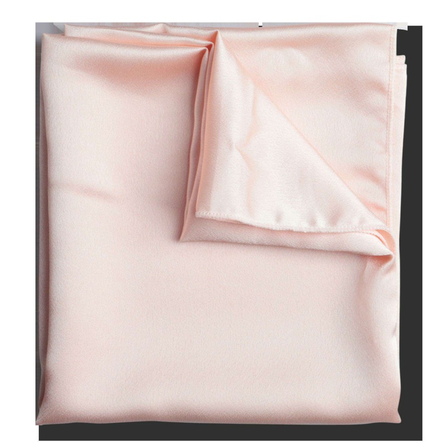 Accessories * | Blush Square Satin Scarf Kitsch Top Sellers