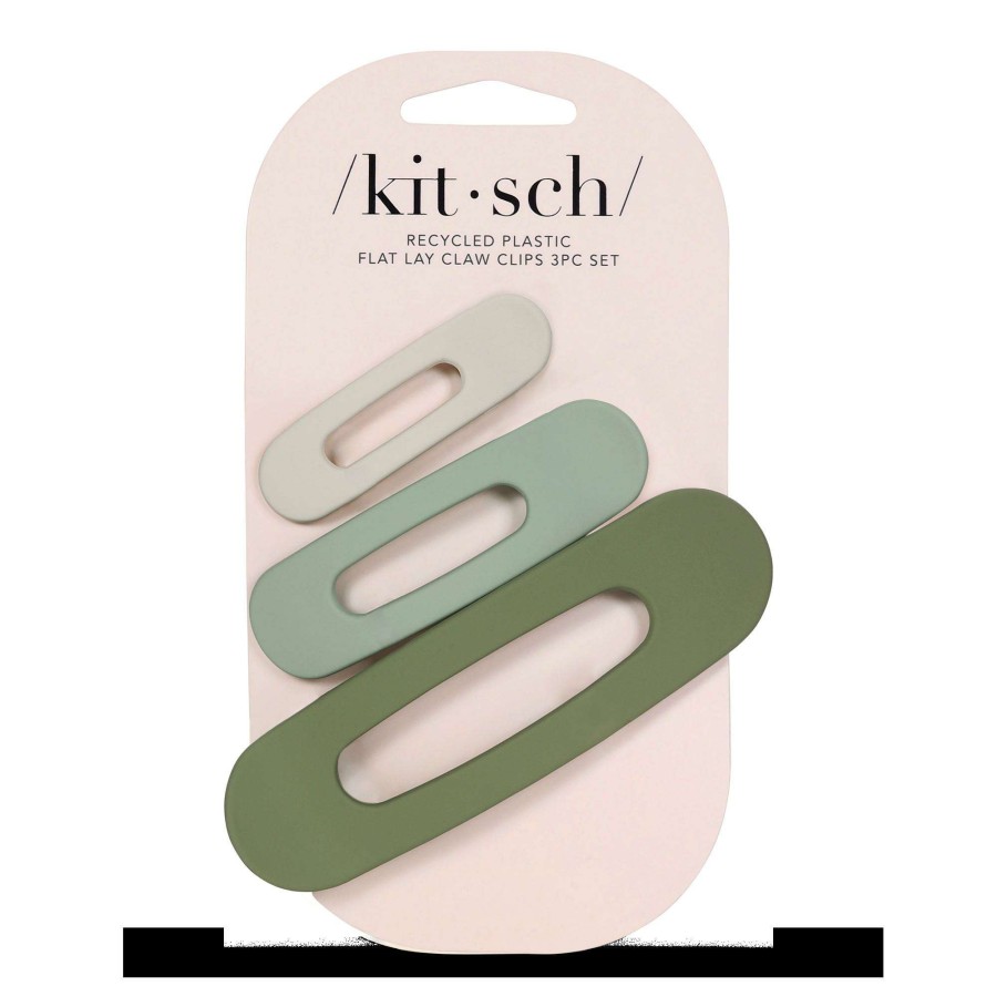 Accessories * | Recycled Plastic Matte Flat Lay Claw Clips Kitsch Large Choice