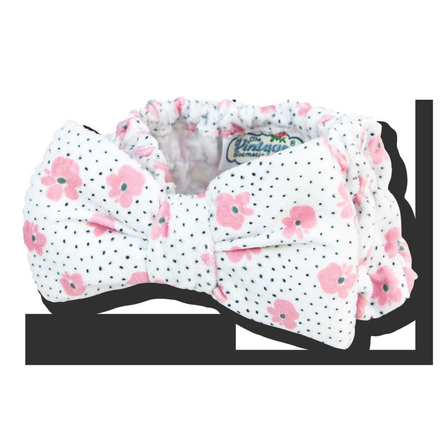 Accessories * | Petunia Floral Make-Up Headband The Vintage Cosmetic Company Fashion